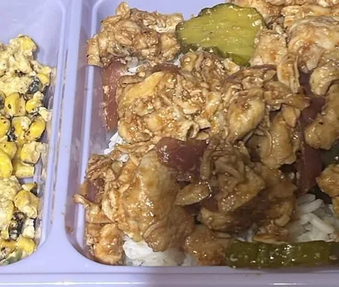 BBQ Chicken Bowl meal